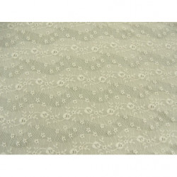 DENTELLE DE CALAIS-140cm- ROSE PALE 