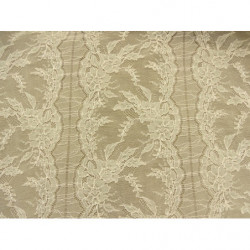 DENTELLE DE CAAIS- 95cm- SAUMON 