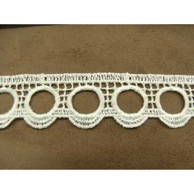 GUIPURE/MACRAME- 3.5cm- ECRU 
