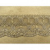 DENTELLE DE CALAIS- 6cm-- MARRON 