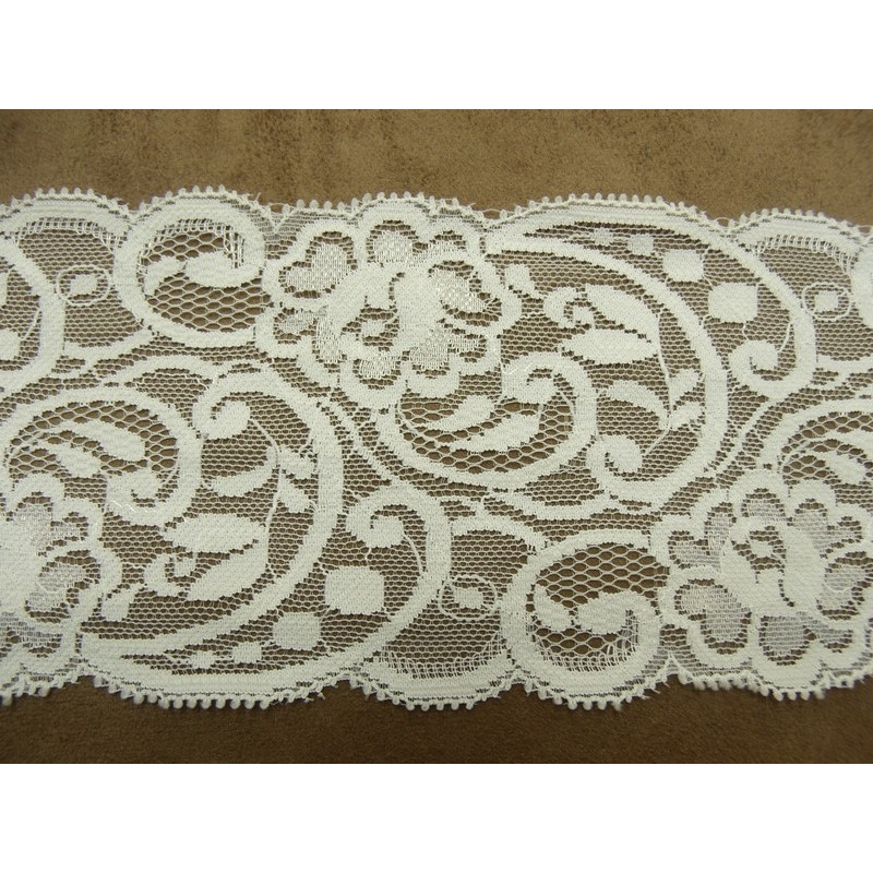 DENTELLE DE CALAIS-10cm- BLANCHE