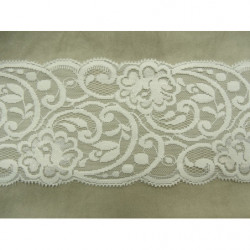 DENTELLE DE CALAIS-10cm- BLANCHE