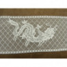 DENTELLE DE CALAIS- BLANCHE - espacé entre 2 motif