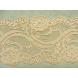 DENTELLE DE CALAIS-9 cm- SAUMON