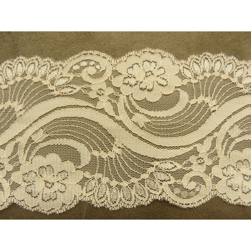 DENTELLE DE CALAIS-9 cm- SAUMON DENTELLE DE CALAIS-9 cm- SAUMON