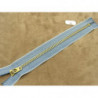 FERMETURE METALIQUE- 20 cm- BLEU JEAN 'S