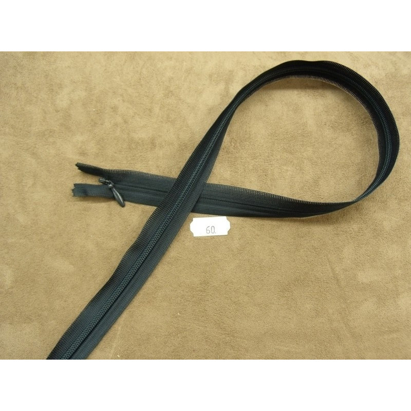FERMETURE INVISIBLE-60 cm- NOIR