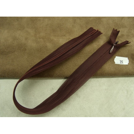 FERMETURE INVISIBLE- 35 cm - BORDEAUX FERMETURE INVISIBLE- 35 cm - BORDEAUX