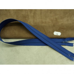 FERMETURE A GLISSERE- 55 cm- BLEU ROI
