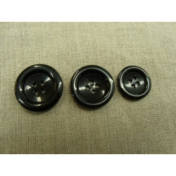 BOUTON A 4 TROUS- NOIR