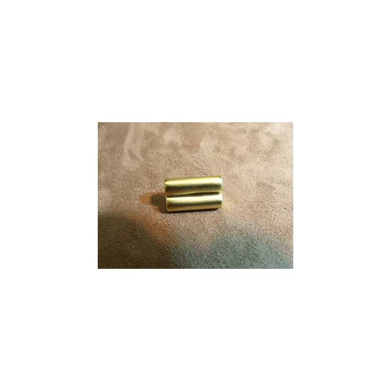 BOUTON MANCHETTE RECTANGULAIRE - OR- 