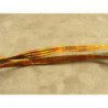 RUBAN FANTAISIE 8 mm- ORANGE MULTICOLORE 