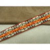 5 cm- ORANGE & MARRON 