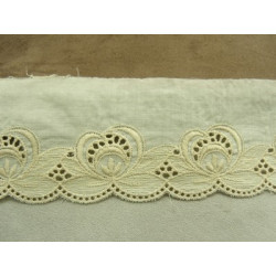BRODERIE ANGLAISE-6 cm / 3