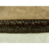 RUBAN FANTAISIE- 2 cm- MARRON 