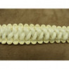 RUBAN FANTAISIE LAINAGE - 3 cm- BEIGE 