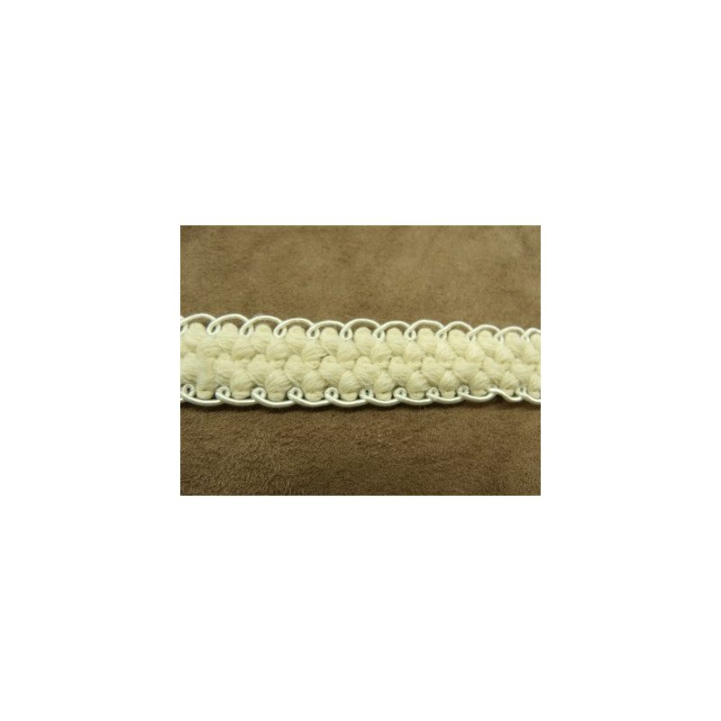 RUBAN FANTAISIE-2 cm- BEIGE 