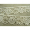 DENTELLE EN RUBAN- 3 cm- BLANC CASSÉE