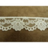 DENTELLE EN RUBAN- 3 cm- BLANC CASSÉE