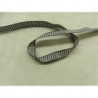 RUBAN FANTAISIE- 1 cm- VICHY - NOIR & BLANC
