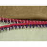 RUBAN FANTAISIE-2 cm- FUCHSIA VIOLET & PARME  