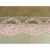 DENTELLE EN RUBAN- 7 cm-  ROSE PALE