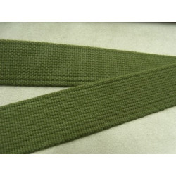 Sangle coton 6 cm lanière vert
