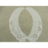 Col Claudine blanc à  coudre. fine Broderie Anglaise 100% coton