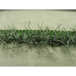 RUBAN FANTAISIE ACRYLIQUE / LAINE- 2 cm- VERT