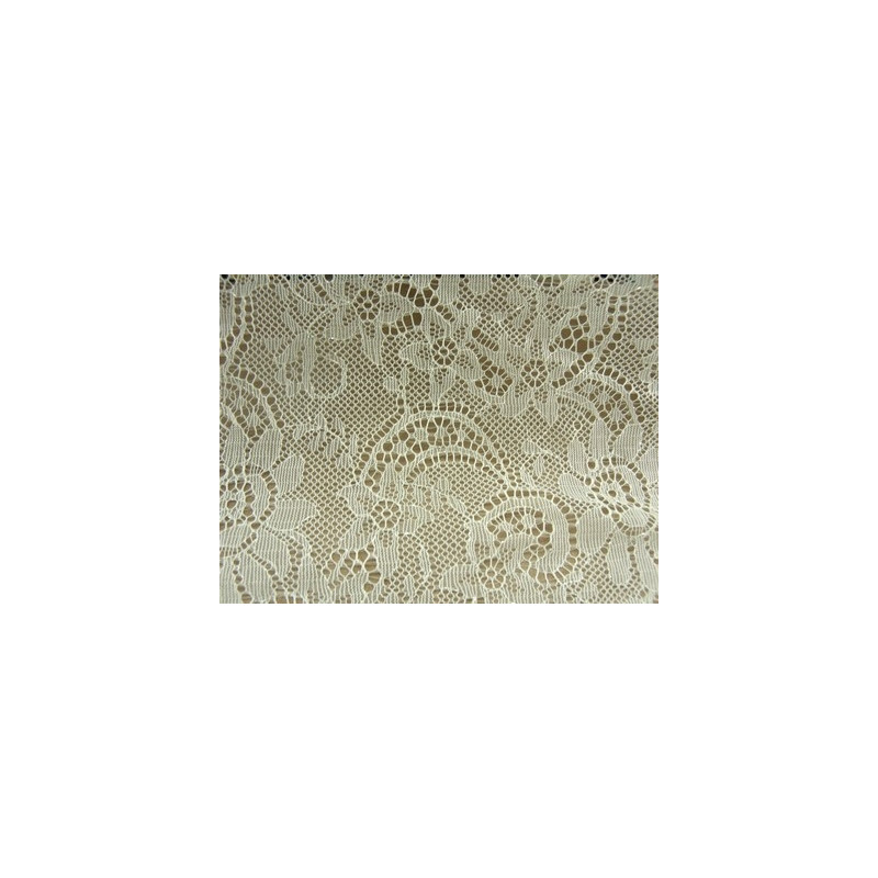 DENTELLE DE CALAIS 150 cm- IVOIRE LUREX