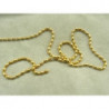 CHAINE METAL - 2 mm - OR