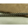 RUBAN FANTAISIE- 7 mm- NOIR & OR RUBAN FANTAISIE- 7 mm- NOIR & OR