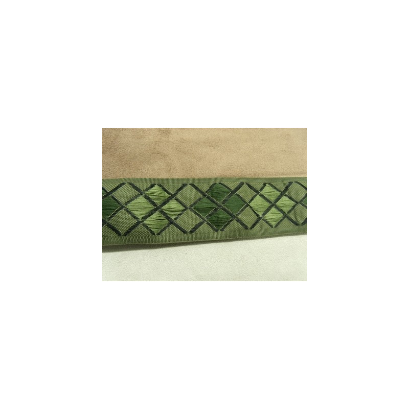 RUBAN FANTAISIE- 4 cm - VERT RUBAN FANTAISIE- 4 cm - VERT