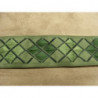 RUBAN FANTAISIE- 4 cm - VERT RUBAN FANTAISIE- 4 cm - VERT