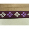 RUBAN FANTAISIE- 4 cm - VIOLET & BLEU RUBAN FANTAISIE- 4 cm - VIOLET & BLEU
