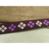 RUBAN FANTAISIE- 4 cm - VIOLET & BLEU RUBAN FANTAISIE- 4 cm - VIOLET & BLEU