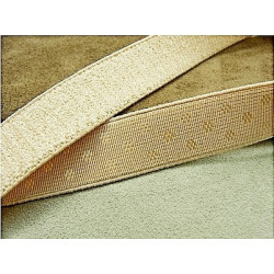RUBAN ELASTIQUE VELOURS SAUMON