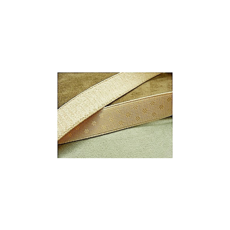 RUBAN ELASTIQUE VELOURS SAUMON