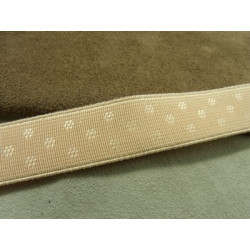 RUBAN ELASTIQUE VELOURS- 2 cm - SAUMON 