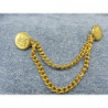 DOUBLE CHAINE doré