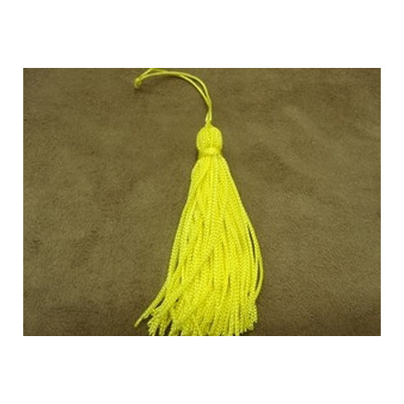 POMPON- 9 cm- jaune POMPON- 9 cm- jaune