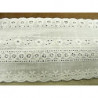 Broderie anglaise coton blanche
