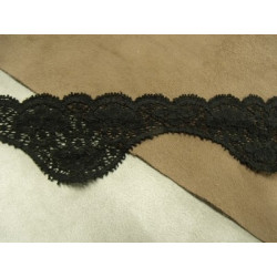 DENTELLE DE CALAIS- 5 cm- NOIRE
