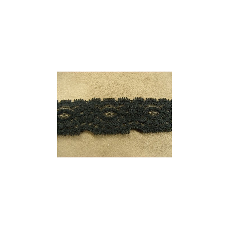 DENTELLE DE CALAIS- 3 cm- NOIRE