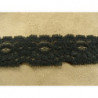 DENTELLE DE CALAIS- 3 cm- NOIRE