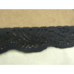 DENTELLE DE CALAIS-3 cm- NOIRE