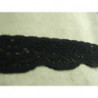 DENTELLE DE CALAIS-3 cm- NOIRE