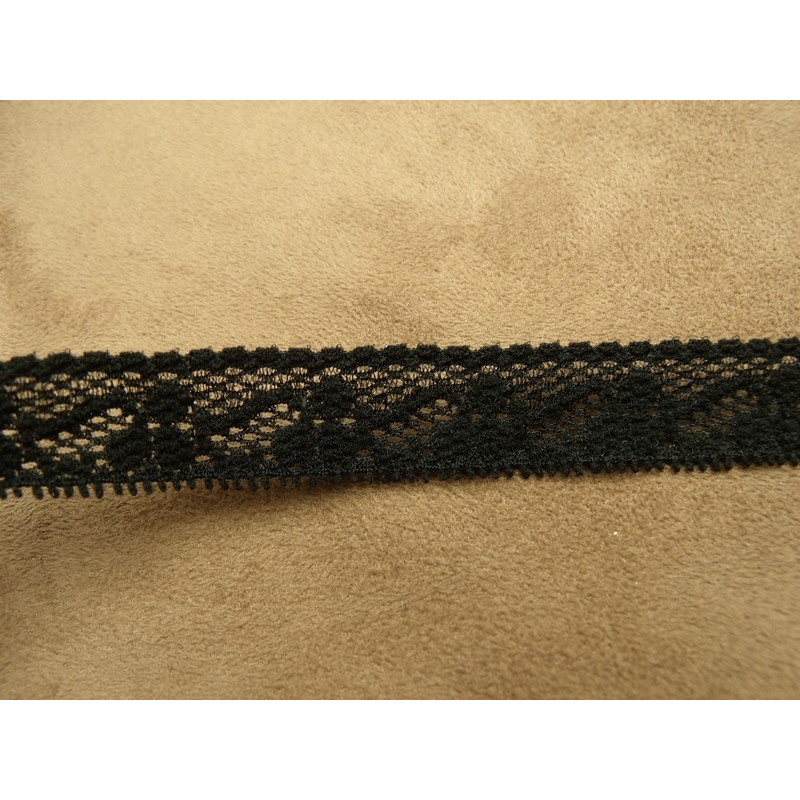 DENTELLE DE CALAIS noire