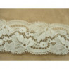 DENTELLE DE CALAIS- 4 cm- GRIS PERLE