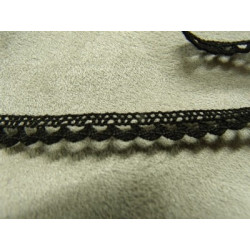 7 cm- COTON- NOIR